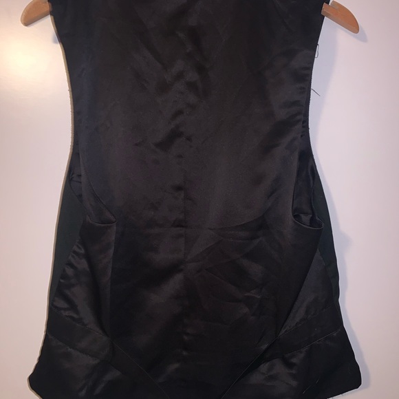 M Forever 21 Black Button Down Vest - Picture 6 of 8